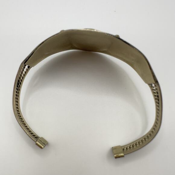 Vintage Alpaca Silver Sodalite Ring & Bracelet Set Adjustable Boho Southwestern - Picture 9 of 11